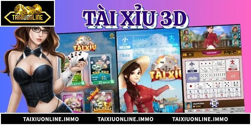 Tài Xỉu 3D - Trải Nghiệm Cá Cược Đỉnh Cao Có 1-0-2