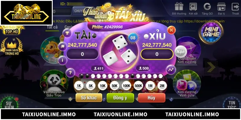 Tài Xỉu Tiền Ảo - Trải Nghiệm Giải Trí Trực Tuyến Hấp Dẫn